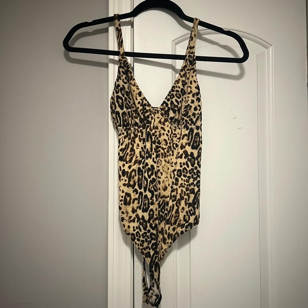CUPSHE cheetah bodysuit